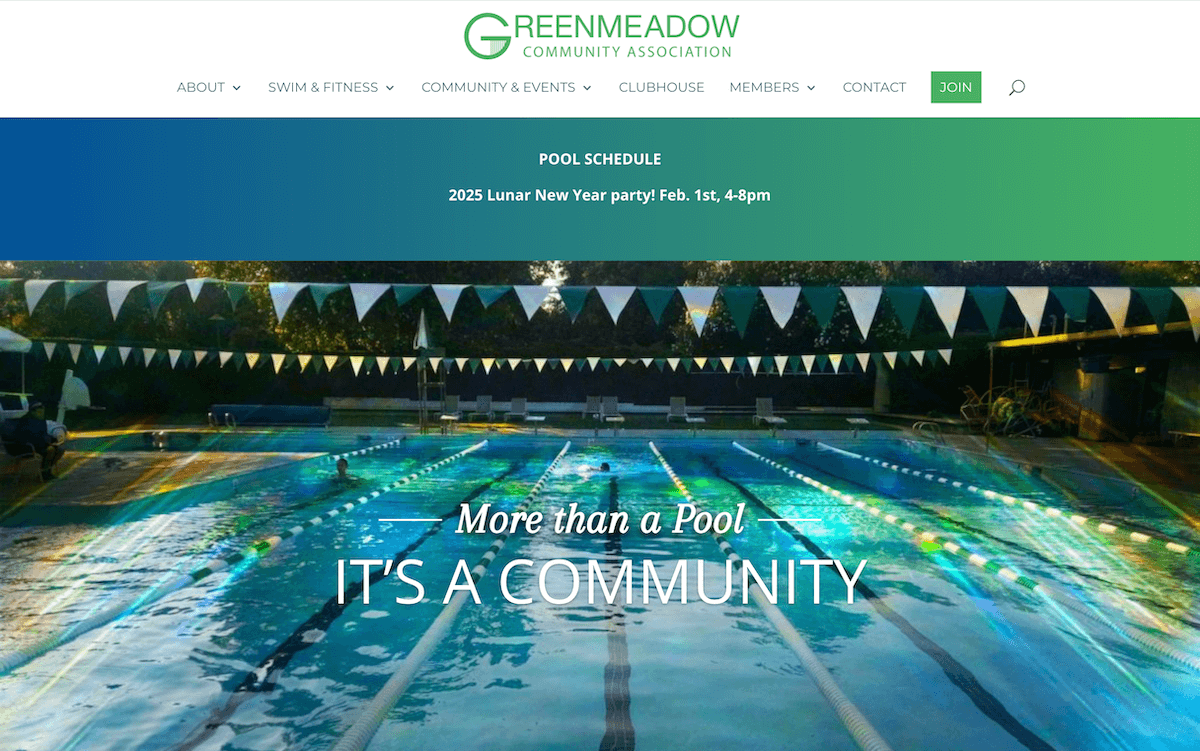 Greenmeadow Community Association home page